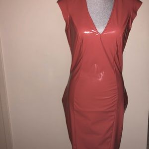 Nude latex Dress